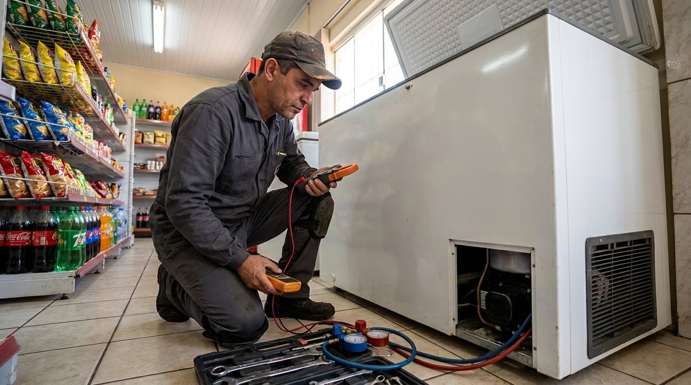 Conserto de freezer na Zona Leste SP