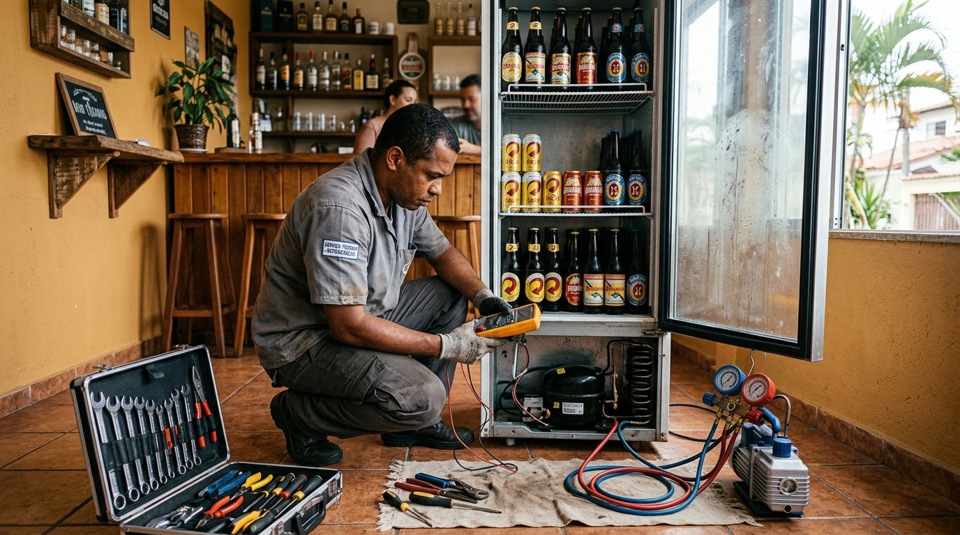 Manutenção de cervejeira em Cuiabá‑MT