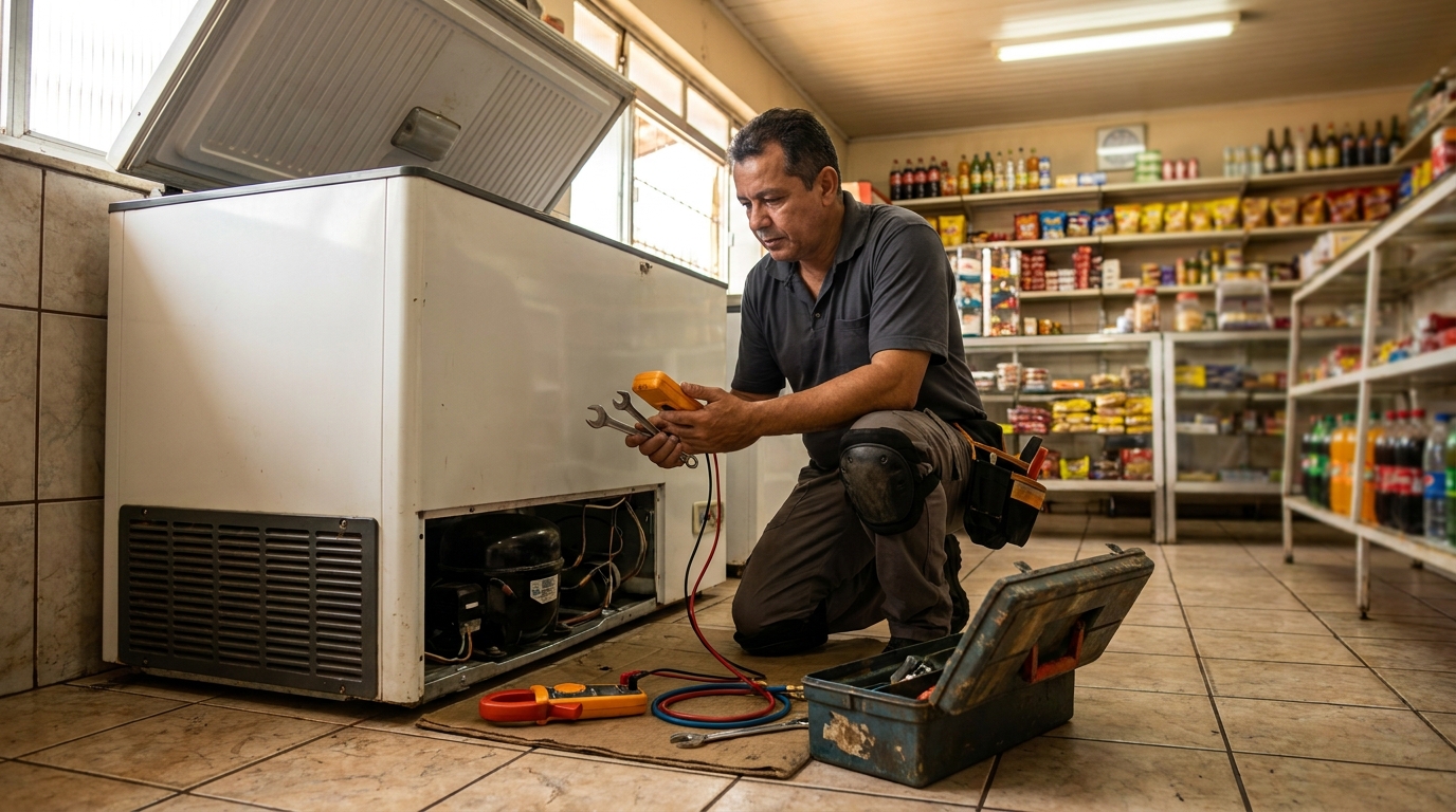 Técnico de freezer em Botucatu‑SP